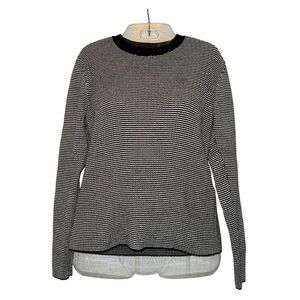 Black and white striped Levi’s sweater